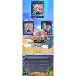 ZHEGAO 653007 TÀU CƯỚP BIỂN RÂU ĐEN bộ đồ chơi xếp lắp ráp ghép mô hình Pirates Of The Caribbean BLACKBEARD PIRATESHIP Cướp Biển Vùng Caribe 1036 khối