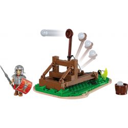 COBI 20068 MÁY PHÓNG LA MÃ CỔ ĐẠI bộ đồ chơi xếp lắp ráp ghép mô hình Historical ROMAN ONAGER 173 khối