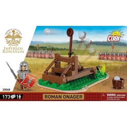 COBI 20068 MÁY PHÓNG LA MÃ CỔ ĐẠI bộ đồ chơi xếp lắp ráp ghép mô hình Historical ROMAN ONAGER 173 khối