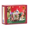 LUMIBRICKS FUNWHOLE F9055 9055 QUẦY BÁO GIÁNG SINH bộ đồ chơi xếp lắp ráp ghép mô hình Creator CHRISTMAS NEWSSTAND Sáng Tạo 718 khối