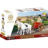 COBI 20069 CỖ XE LA MÃ bộ đồ chơi xếp lắp ráp ghép mô hình Historical ROMAN CHARIOT 93 khối