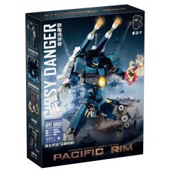 K-BOX 10315 PACIFIC RIM KẺ LANG THANG NGUY HIỂM MEDIUM bộ đồ chơi xếp lắp ráp ghép mô hình Movie & Game Phim Và Trò Chơi 1643 khối