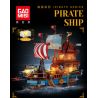 GAOMISI T2140 2140 TÀU CƯỚP BIỂN bộ đồ chơi xếp lắp ráp ghép mô hình Pirates Of The Caribbean PIRATE SHIP Cướp Biển Vùng Caribe 916 khối