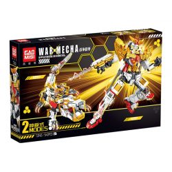 GAOMISI T3140 3140 BIẾN HÌNH MECHA CHIẾN TRANH bộ đồ chơi xếp lắp ráp ghép mô hình WAR MECHA 543 khối