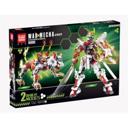 GAOMISI T3142 3142 BIẾN HÌNH MECHA CHIẾN TRANH bộ đồ chơi xếp lắp ráp ghép mô hình WAR MECHA 760 khối
