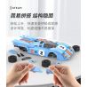 CADA DOUBLEE C51076 51076 BÃO XANH VÀ CAM 1:20 (PORSCHE 917K) tỷ lệ 1:20 bộ đồ chơi xếp lắp ráp ghép mô hình Speed Champions Racing Cars AZURE STORM Đua Xe Công Thức 266 khối