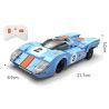 CADA DOUBLEE C51076 51076 BÃO XANH VÀ CAM 1:20 (PORSCHE 917K) tỷ lệ 1:20 bộ đồ chơi xếp lắp ráp ghép mô hình Speed Champions Racing Cars AZURE STORM Đua Xe Công Thức 266 khối