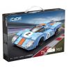 CADA DOUBLEE C51076 51076 BÃO XANH VÀ CAM 1:20 (PORSCHE 917K) tỷ lệ 1:20 bộ đồ chơi xếp lắp ráp ghép mô hình Speed Champions Racing Cars AZURE STORM Đua Xe Công Thức 266 khối