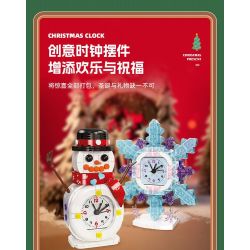 JIESTAR JJ9191 9191 ĐỒNG HỒ QUÀ TẶNG bộ đồ chơi xếp lắp ráp ghép mô hình Creator GIFT BOX CLOCK Sáng Tạo 403 khối