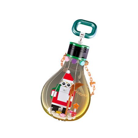 JIESTAR JJ9115 9115 BÓNG ĐÈN GIÁNG SINH ÔNG GIÀ NOEL bộ đồ chơi xếp lắp ráp ghép mô hình Creator CHRISTMAS LIGHT SANTA CLAUS Sáng Tạo 116 khối