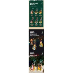JIESTAR JJ9115 9115 BÓNG ĐÈN GIÁNG SINH ÔNG GIÀ NOEL bộ đồ chơi xếp lắp ráp ghép mô hình Creator CHRISTMAS LIGHT SANTA CLAUS Sáng Tạo 116 khối