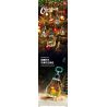 JIESTAR JJ9116 9116 BÓNG ĐÈN GIÁNG SINH CHUYẾN TÀU bộ đồ chơi xếp lắp ráp ghép mô hình Creator CHRISTMAS LIGHT CHRISTMAS TRAIN Sáng Tạo 113 khối