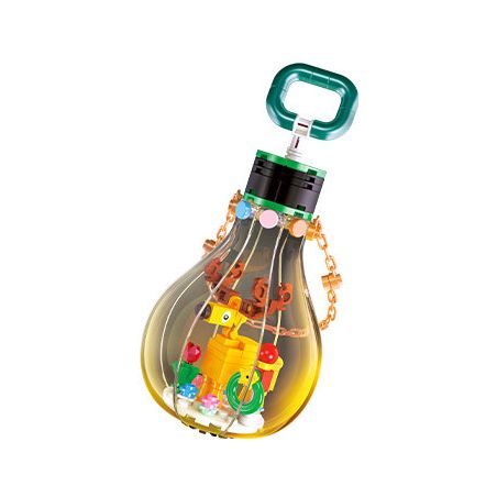 JIESTAR JJ9117 9117 BÓNG ĐÈN GIÁNG SINH NAI SỪNG TẤM bộ đồ chơi xếp lắp ráp ghép mô hình Creator CHRISTMAS LIGHT CHRISTMAS ELK Sáng Tạo 106 khối