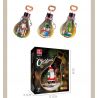 JIESTAR JJ9117 9117 BÓNG ĐÈN GIÁNG SINH NAI SỪNG TẤM bộ đồ chơi xếp lắp ráp ghép mô hình Creator CHRISTMAS LIGHT CHRISTMAS ELK Sáng Tạo 106 khối