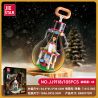 JIESTAR JJ9118 9118 BÓNG ĐÈN GIÁNG SINH CÔNG VIÊN VUI CHƠI bộ đồ chơi xếp lắp ráp ghép mô hình Creator CHRISTMAS LIGHT CHRISTMAS PLAYGROUND Sáng Tạo 105 khối