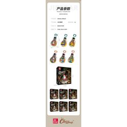 JIESTAR JJ9120 9120 BÓNG ĐÈN GIÁNG SINH CÂY THÔNG NOEL bộ đồ chơi xếp lắp ráp ghép mô hình Creator CHRISTMAS LIGHT CHRISTMAS TREES Sáng Tạo 122 khối