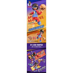 BLOKEES 74822 SPIDER-MAN SIDEKICKS AMAZING EDITION PHẦN 3 ANT-MAN SCOTT bộ đồ chơi xếp lắp ráp ghép mô hình Super Heroes Siêu Nhân Anh Hùng