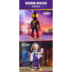 BLOKEES 74822 SPIDER-MAN SIDEKICKS AMAZING EDITION PHẦN 3 ANT-MAN SCOTT bộ đồ chơi xếp lắp ráp ghép mô hình Super Heroes Siêu Nhân Anh Hùng