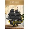 FORANGE FC6010 6010 TÀU CƯỚP BIỂN NGỌC TRAI ĐEN bộ đồ chơi xếp lắp ráp ghép mô hình Pirates Of The Caribbean BLACK PEAEL Cướp Biển Vùng Caribe 2076 khối