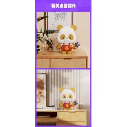 PANTASY 11029 COFCO FU BAOER PHIÊN BẢN KỶ NIỆM 1 NĂM FULINMEN ĐỒNG THƯƠNG HIỆU bộ đồ chơi xếp lắp ráp ghép mô hình 800 khối