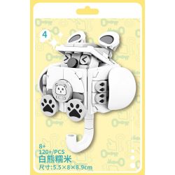 Bozhi 81143 MÓC TREO CHÌA KHÓA THÚ VỊ 6 CƯNG DỄ THƯƠNG HEDGEHOG BERRY CAPIBARA HAMSTER TUANTUAN WHITE BEAR NUOMI PENGUIN DUDE CORGI BEAN BAG bộ đồ chơi xếp lắp ráp ghép mô hình Gear FUN KEY HANGING Đồ Lắp Ghép 729 khối