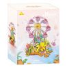 Bozhi 81138 HỘP NHẠC THIÊN ĐƯỜNG ĐẦY MÀU SẮC bộ đồ chơi xếp lắp ráp ghép mô hình FLOWER FERRIS WHEEL MUSIC BOX 364 khối