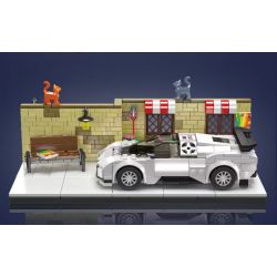 MouldKing 24065 Mould King 24065 SIÊU XE CENTODIECI TRÊN ĐƯỜNG PHỐ bộ đồ chơi xếp lắp ráp ghép mô hình Technic STREET SIDE CENTODIECI Kỹ Thuật Công Nghệ Cao Mô Hình Phương Tiện 588 khối