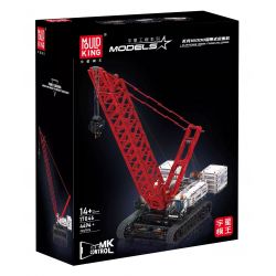 MouldKing 17046 Mould King 17046 CẦN CẨU BÁNH XÍCH WACKER 16000 bộ đồ chơi xếp lắp ráp ghép mô hình Technic WACKER 16000 CRAWER CRANE Kỹ Thuật Công Nghệ Cao Mô Hình Phương Tiện 4494 khối