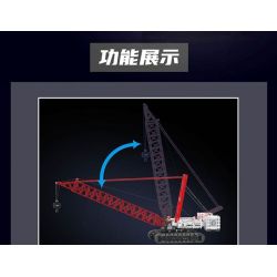 MouldKing 17046 Mould King 17046 CẦN CẨU BÁNH XÍCH WACKER 16000 bộ đồ chơi xếp lắp ráp ghép mô hình Technic WACKER 16000 CRAWER CRANE Kỹ Thuật Công Nghệ Cao Mô Hình Phương Tiện 4494 khối