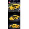 MouldKing 27076 Mould King 27076 LAMBO GALLARDO bộ đồ chơi xếp lắp ráp ghép mô hình Racers Đua Tốc Độ 342 khối