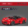 MouldKing 27075 Mould King 27075 LF RAFA (FERRARI RAFA) bộ đồ chơi xếp lắp ráp ghép mô hình Racers LAFERRARI Đua Tốc Độ 374 khối