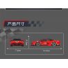 MouldKing 27075 Mould King 27075 LF RAFA (FERRARI RAFA) bộ đồ chơi xếp lắp ráp ghép mô hình Racers LAFERRARI Đua Tốc Độ 374 khối
