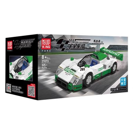 MouldKing 27073 Mould King 27073 XE ĐUA SỨC BỀN MAZDA 787B bộ đồ chơi xếp lắp ráp ghép mô hình Racers Đua Tốc Độ 325 khối