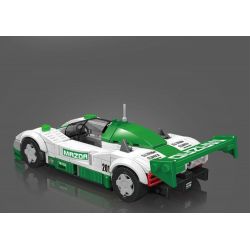 MouldKing 27073 Mould King 27073 XE ĐUA SỨC BỀN MAZDA 787B bộ đồ chơi xếp lắp ráp ghép mô hình Racers Đua Tốc Độ 325 khối