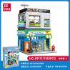 JIESTAR 89117 CỬA HÀNG TIỆN LỢI GIA ĐÌNH bộ đồ chơi xếp lắp ráp ghép mô hình Creator FAMILY SHOP Sáng Tạo 1310 khối