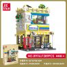 JIESTAR 89116 CỬA HÀNG TIỆN LỢI MINI bộ đồ chơi xếp lắp ráp ghép mô hình Creator MINI SHOP Sáng Tạo 1389 khối