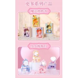 WEKKI 519012 CÔNG CHÚA TRONG MƠ ĐIỆN THOẠI DI ĐỘNG STAR DREAM PRINCESS NHỎ MÀU XANH MA THUẬT bộ đồ chơi xếp lắp ráp ghép mô hình Girl Con Gái