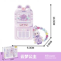 WEKKI 519011 CÔNG CHÚA TRONG MƠ ĐIỆN THOẠI DI ĐỘNG YUNMENG NHỎ MA THUẬT MÀU TÍM bộ đồ chơi xếp lắp ráp ghép mô hình Girl Con Gái