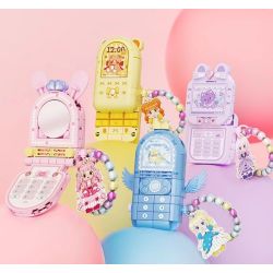 WEKKI 519010 CÔNG CHÚA TRONG MƠ ĐIỆN THOẠI DI ĐỘNG CỦA MÀU VÀNG MAGIC NHỎ bộ đồ chơi xếp lắp ráp ghép mô hình Girl Con Gái