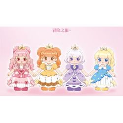 WEKKI 519010 CÔNG CHÚA TRONG MƠ ĐIỆN THOẠI DI ĐỘNG CỦA MÀU VÀNG MAGIC NHỎ bộ đồ chơi xếp lắp ráp ghép mô hình Girl Con Gái