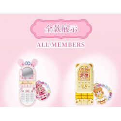 WEKKI 519009 CÔNG CHÚA TRONG MƠ ĐIỆN THOẠI NGỌT NGÀO NHỎ MÀU HỒNG MA THUẬT bộ đồ chơi xếp lắp ráp ghép mô hình Girl Con Gái