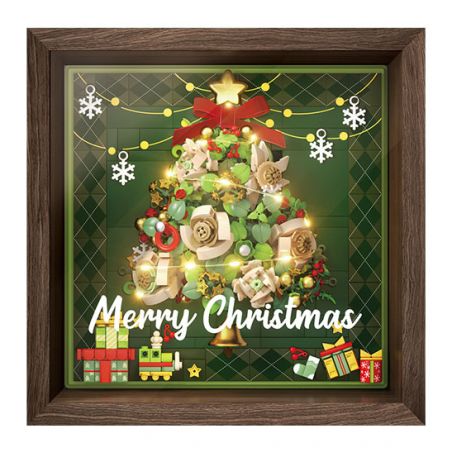 WEKKI 516159 CHỈ DÀNH CHO GIÁNG SINH HIỂN THỊ CỬA SỔ bộ đồ chơi xếp lắp ráp ghép mô hình Creator Sáng Tạo