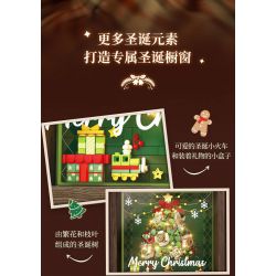 WEKKI 516159 CHỈ DÀNH CHO GIÁNG SINH HIỂN THỊ CỬA SỔ bộ đồ chơi xếp lắp ráp ghép mô hình Creator Sáng Tạo