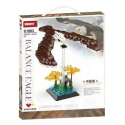 WOMA C1003 1003 ĐẠI BÀNG CÂN BẰNG bộ đồ chơi xếp lắp ráp ghép mô hình BALANCE EAGLE 430 khối