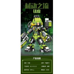 Kazi KY8122 8122 DÒNG CHẢY CƠ HỌC TITAN bộ đồ chơi xếp lắp ráp ghép mô hình TAID 433 khối