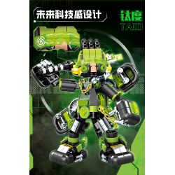 Kazi KY8122 8122 DÒNG CHẢY CƠ HỌC TITAN bộ đồ chơi xếp lắp ráp ghép mô hình TAID 433 khối