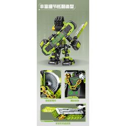 Kazi KY8122 8122 DÒNG CHẢY CƠ HỌC TITAN bộ đồ chơi xếp lắp ráp ghép mô hình TAID 433 khối