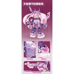 Kazi KY8121 8121 DÒNG CƠ HỌC ĐÈN NEON PHÁT SÁNG bộ đồ chơi xếp lắp ráp ghép mô hình 420 khối