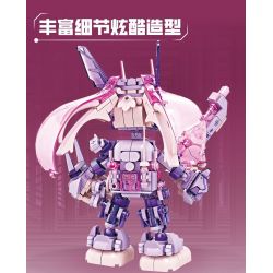 Kazi KY8121 8121 DÒNG CƠ HỌC ĐÈN NEON PHÁT SÁNG bộ đồ chơi xếp lắp ráp ghép mô hình 420 khối