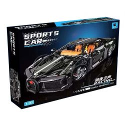 LEIMAO H1123 1123 ÂM THANH CỦA ĐÊM TỐI 1:10 bộ đồ chơi xếp lắp ráp ghép mô hình Technic Kỹ Thuật Công Nghệ Cao Mô Hình Phương Tiện 1949 khối